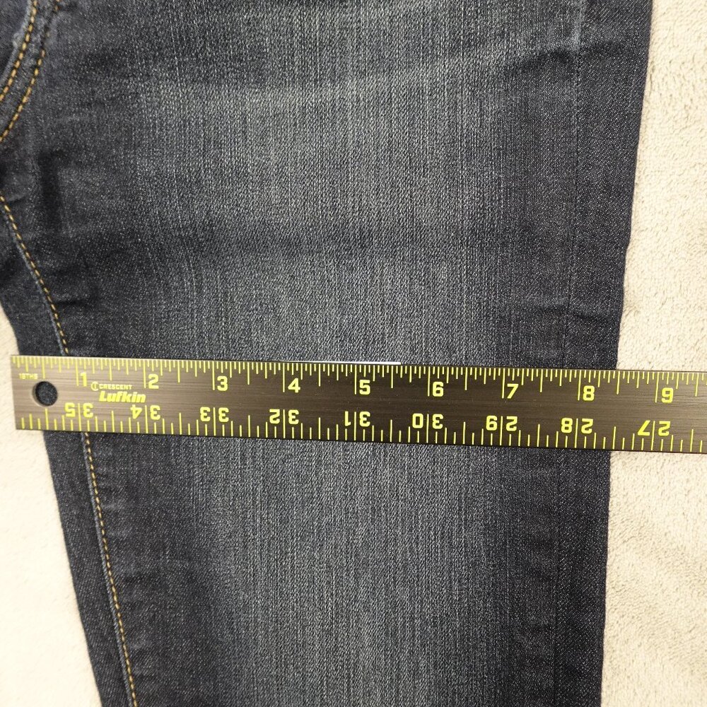 PAIGE Indigo Stream Mid Rise Straight Leg Jeans 26 - Picture 7 of 13